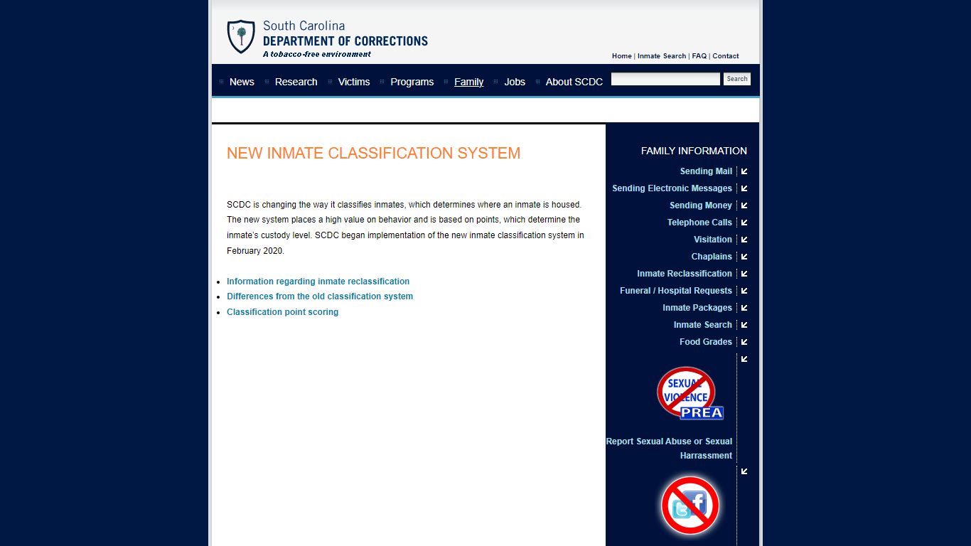 SCDC | South Carolina Department of Corrections