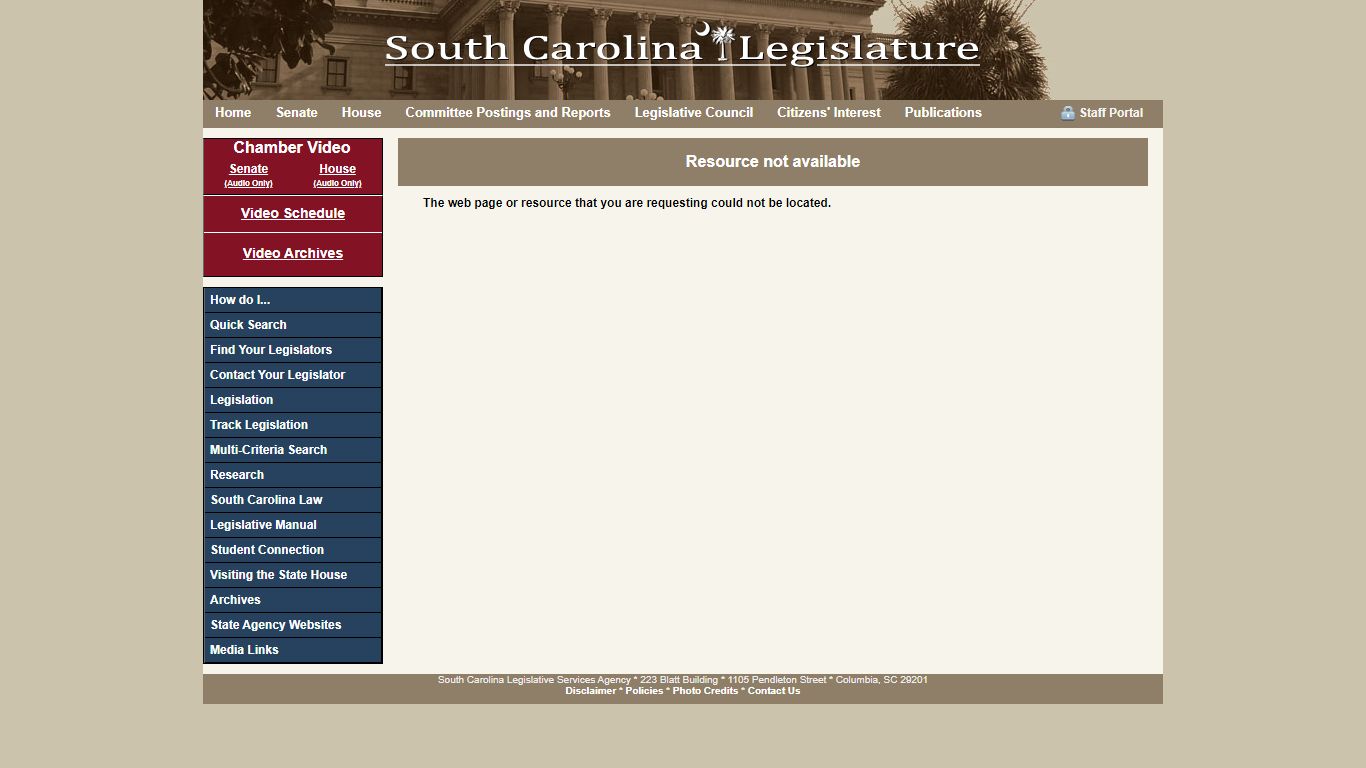 Inmate Classification Plan (SCDC Policy OP-21.04)